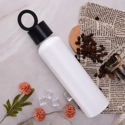 Premium Vacuum Insulated Water Bottle with Phone Holder