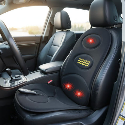 3D Robotic Massage Cushion with Heat Therapy – Home & Car Comfort
