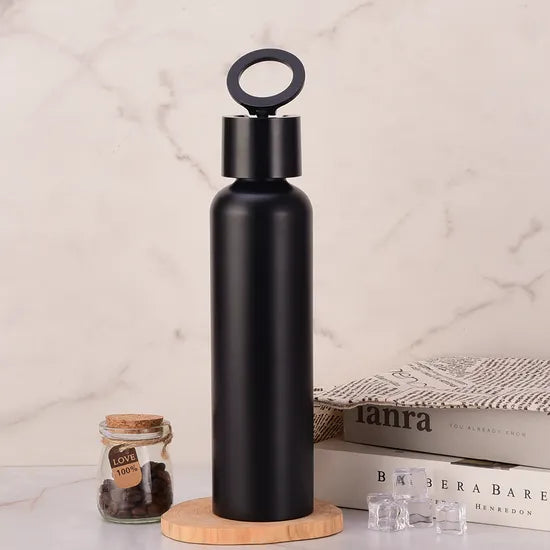 Premium Vacuum Insulated Water Bottle with Phone Holder