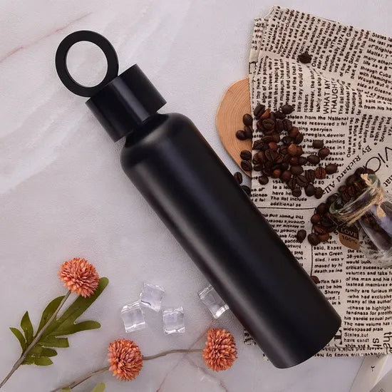 Premium Vacuum Insulated Water Bottle with Phone Holder
