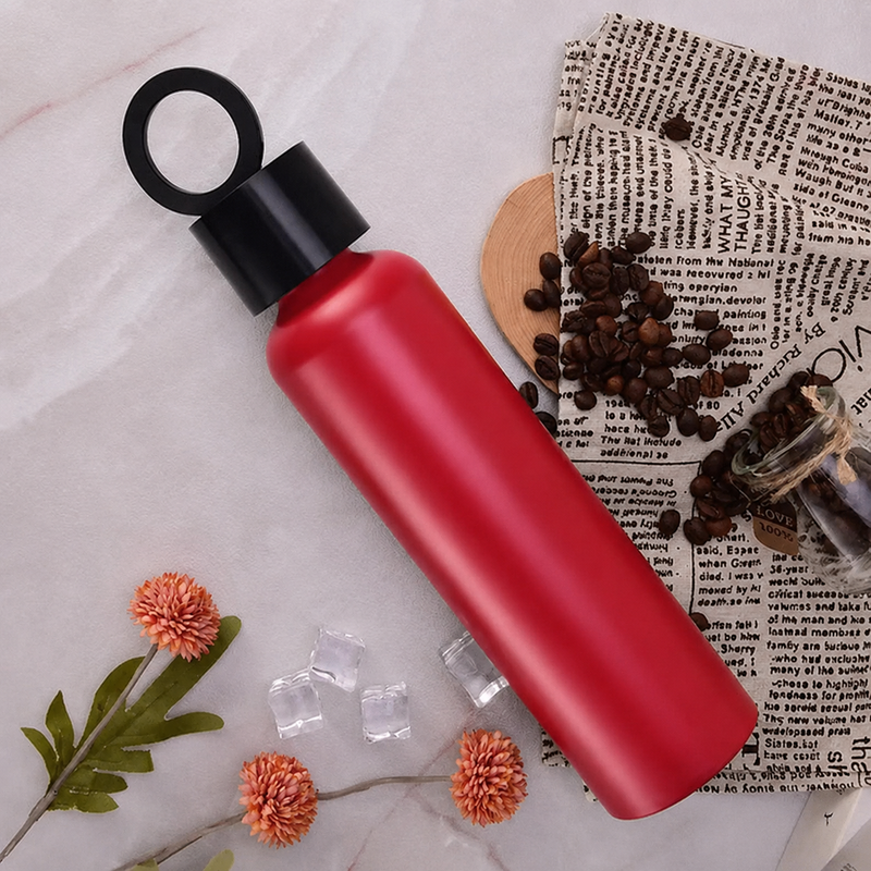 Premium Vacuum Insulated Water Bottle with Phone Holder